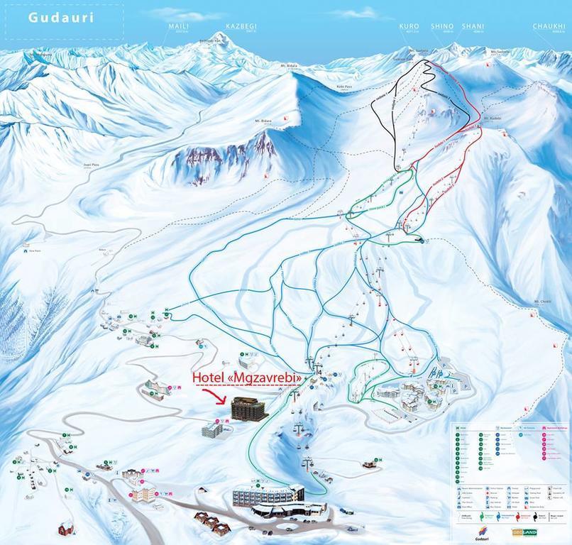 Kato'S Aparthotel Gudauri Mgzavrebi Екстер'єр фото